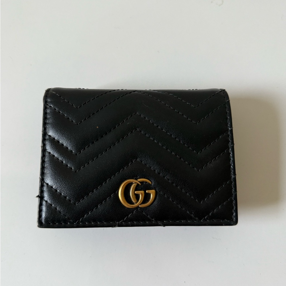 Gucci Marmont wallet black
